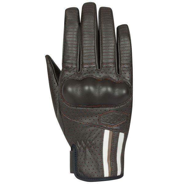 Guantes moto Segura Lady Romeo Gloves Brown White Guantes moto Segura Lady Romeo Gloves Brown White