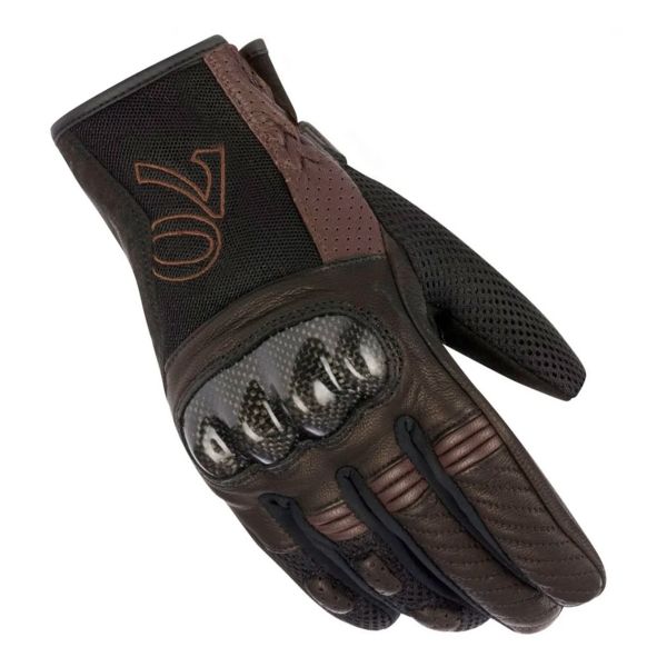 Guantes moto Segura Lady Russel Black Brown