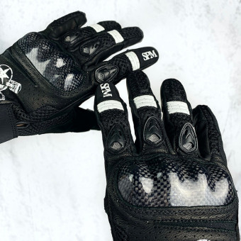 SPARTMOTARD Race Black White 08