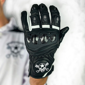 Guantes moto SPARTMOTARD SPM Black 01 Guantes moto SPARTMOTARD SPM Black 01