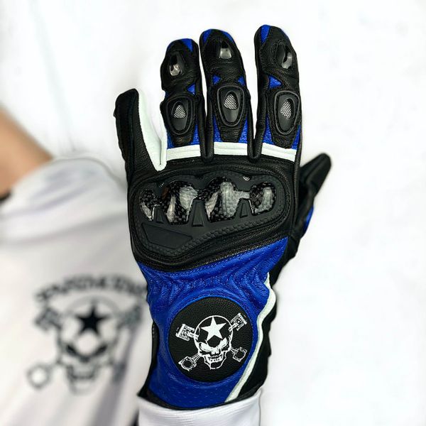Guantes moto SPARTMOTARD SPM Blue 03