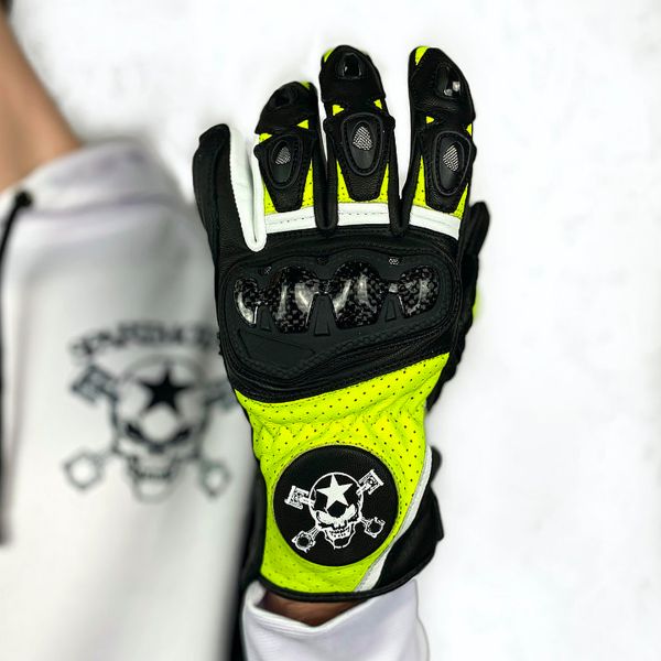 Guantes moto SPARTMOTARD SPM Yellow 05