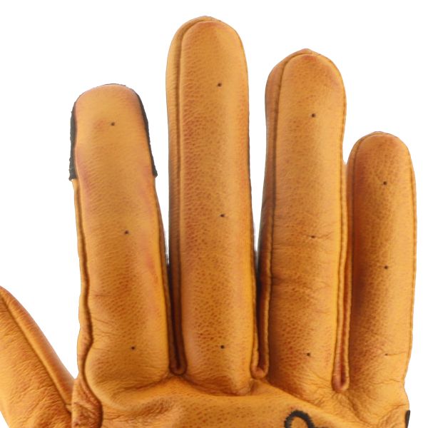 Von Dutch Bones Leather Gold Black