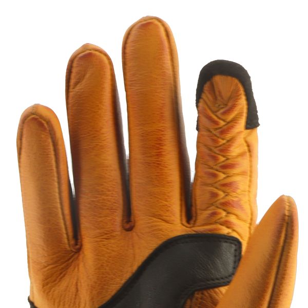 Von Dutch Bones Leather Gold Black