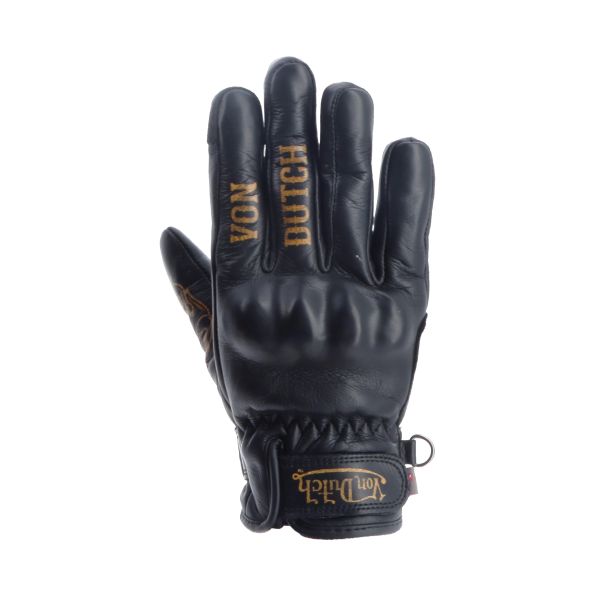 Guantes moto Von Dutch Flash Lady Cuero Black