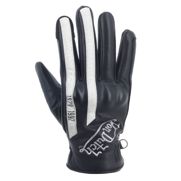 Guantes moto Von Dutch Hawk Leather Black White