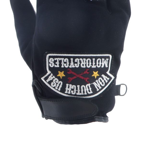 Von Dutch Key Leather Black White