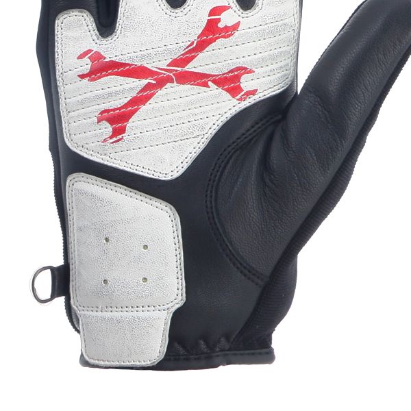 Von Dutch Key Leather Black White