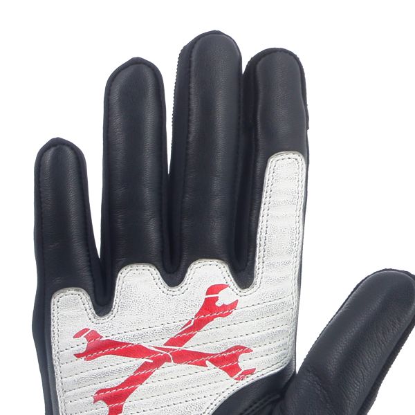 Von Dutch Key Leather Black White