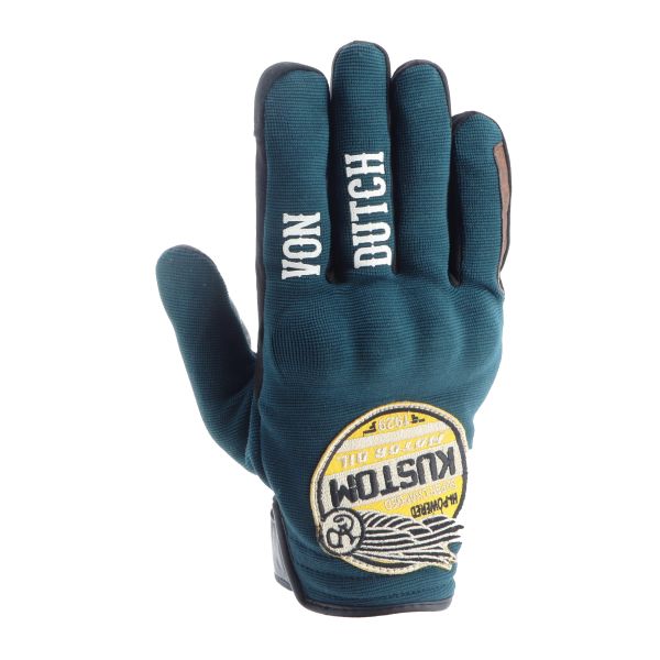 Guantes moto Von Dutch Magic Blue Brown