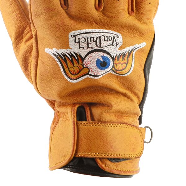 Von Dutch Vision Leather Gold Black