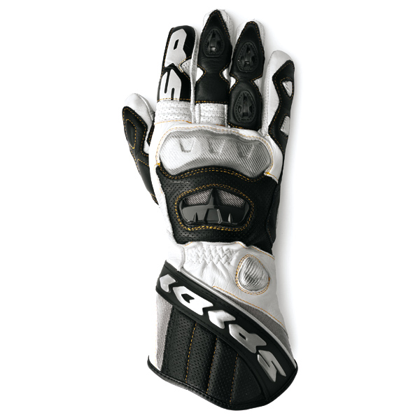 Guantes moto Spidi Race-Vent Blanco/Negro