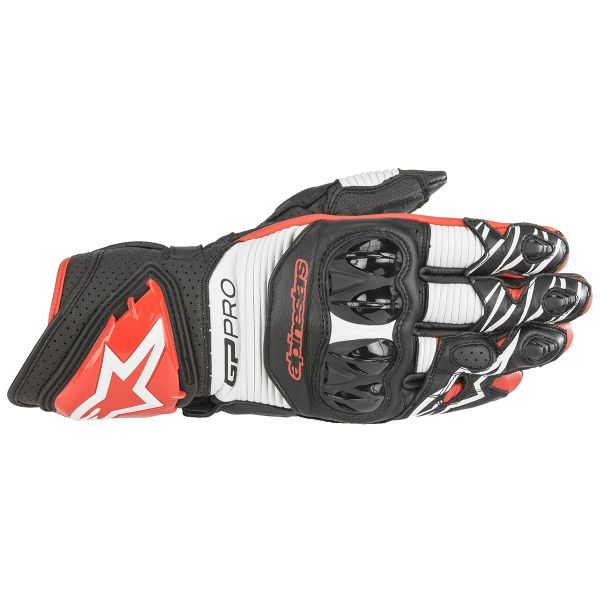 Guantes moto Alpinestars GP PRO R3 Black White Red