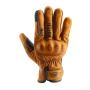Guantes moto Von Dutch Flash Cuero Gold Black
