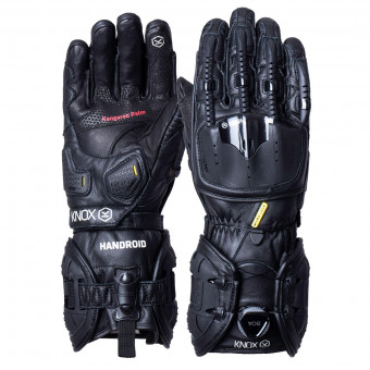 Guantes moto Knox Handroid MK4 All Black Guantes moto Knox Handroid MK4 All Black