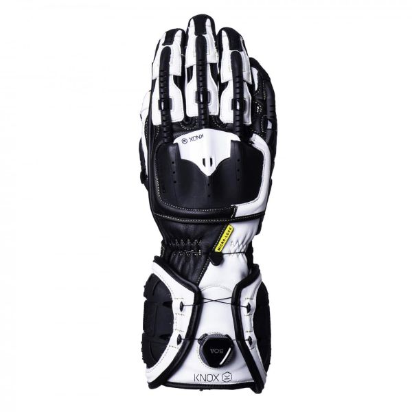 Guantes moto Knox Handroid MK4 Black White Guantes moto Knox Handroid MK4 Black White