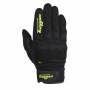 Guantes moto Furygan Jet D3O Black Green Fluo
