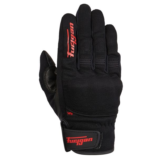 Guantes moto Furygan Jet D3O Black Red