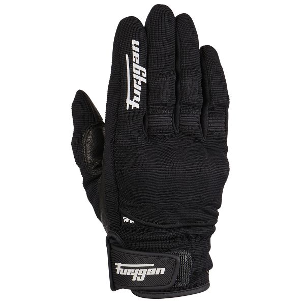 Guantes moto Furygan Jet Kid D3O Black White Guantes moto Furygan Jet Kid D3O Black White