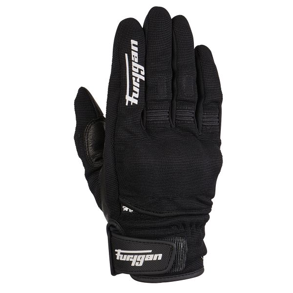Guantes moto Furygan Jet Lady D3O Black White Guantes moto Furygan Jet Lady D3O Black White
