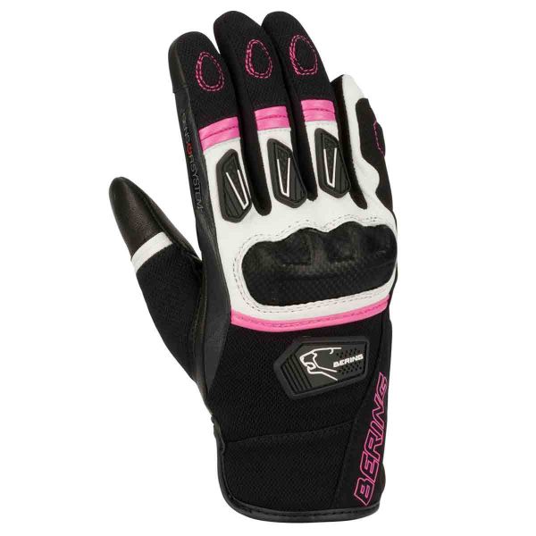 Guantes moto Bering Lady Ursula Black Fuchsia