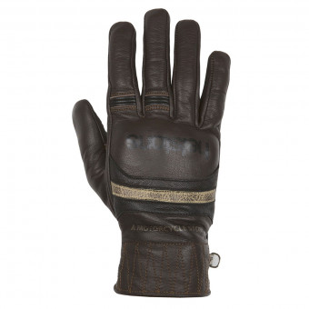 Guantes moto Helstons Mora Summer Brown Black Beige