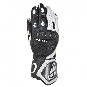 Guantes moto Ixon Rs Genius Replica Negro Blanco