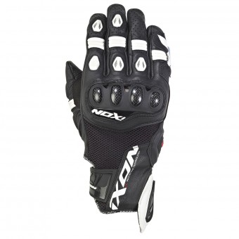Guantes moto Ixon Rs Recall Negro Blanco