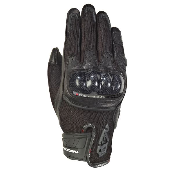Guantes moto Ixon RS Rise Air Lady Negro