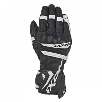 Guantes moto Ixon RS Tempo Negro Blanco