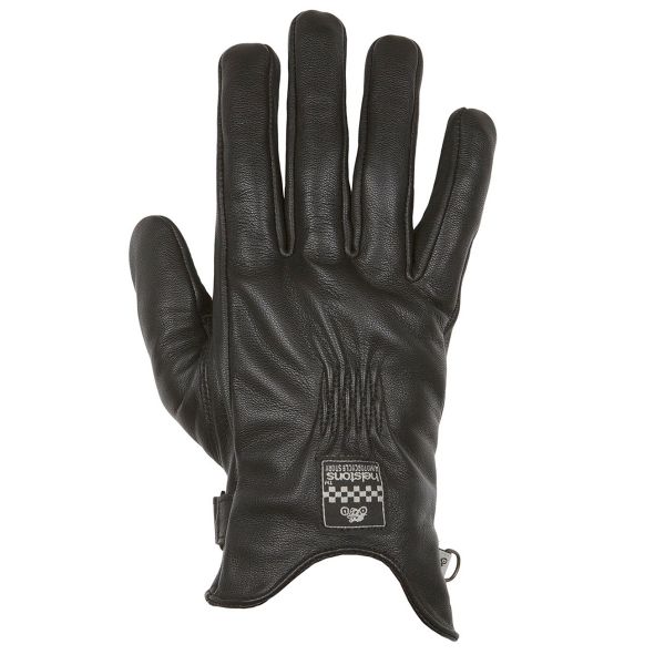 Guantes moto Helstons Shallow Summer Black Guantes moto Helstons Shallow Summer Black