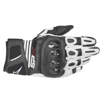 Guantes moto Alpinestars SP X Air Carbon V2 Black White