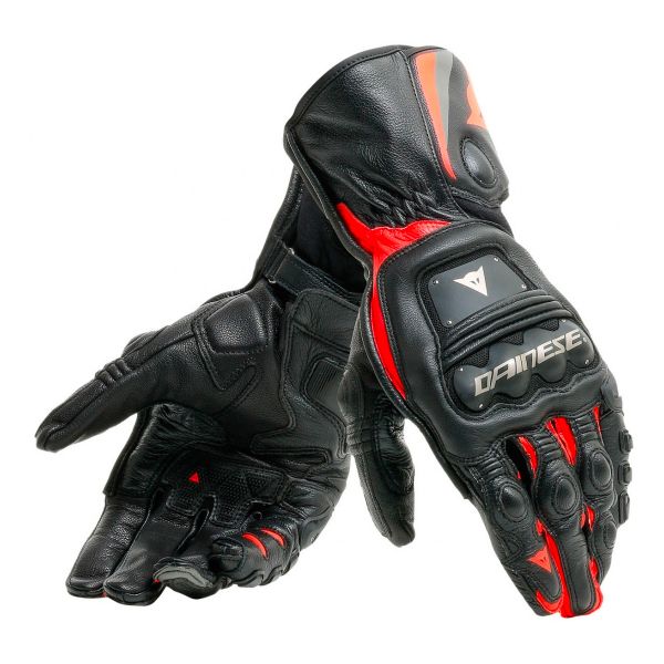 Guantes moto Dainese Steel-Pro Black Fluo Red