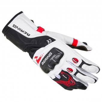 Guantes moto Bering Steel-R Black Red