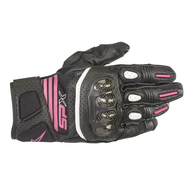 Guantes moto Alpinestars Stella SP X Air Carbon V2 Black Fuchsia