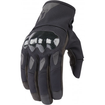 Guantes moto ICON Stormhawk Black Guantes moto ICON Stormhawk Black