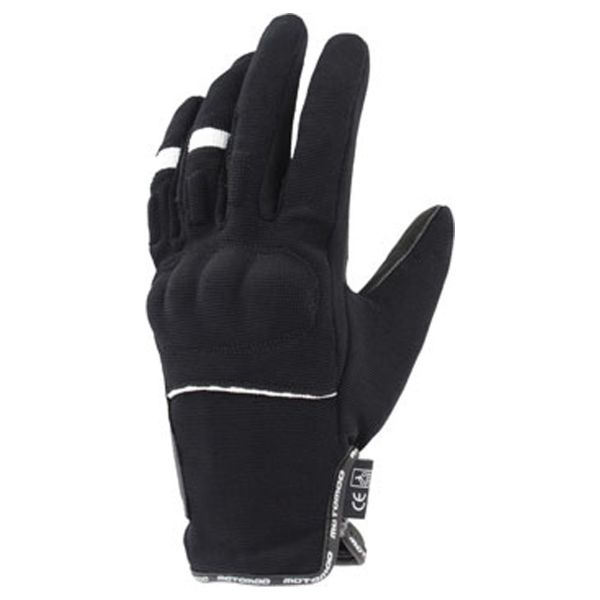 Guantes moto Motomod TS01 Negro Blanco