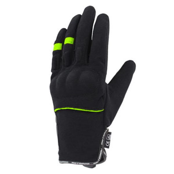 Guantes moto Motomod TS01 Negro Fosforescente