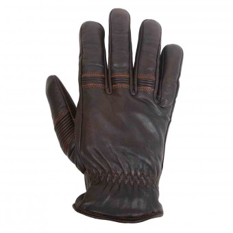 Guantes moto Helstons Velvet Winter Brown Black