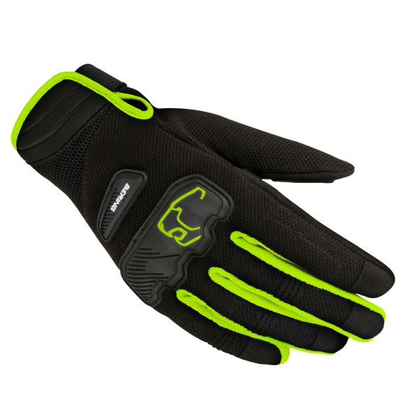 Guantes moto Bering York Black Fluo