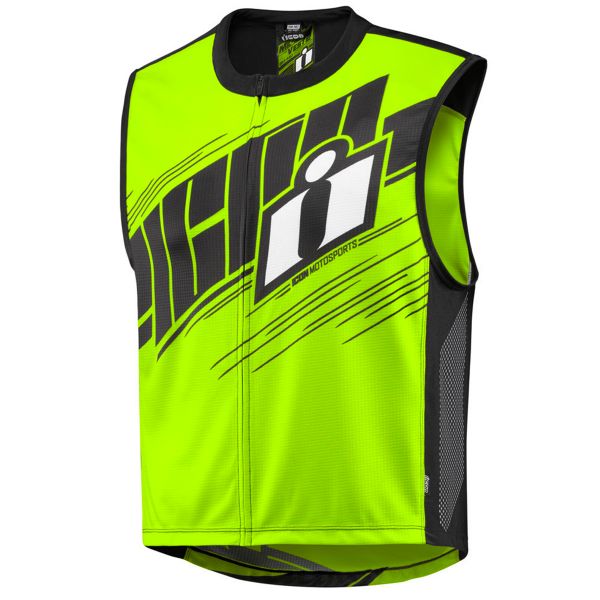 Chaleco moto ICON Mil-Spec 2 Vest Hi-Viz Yellow