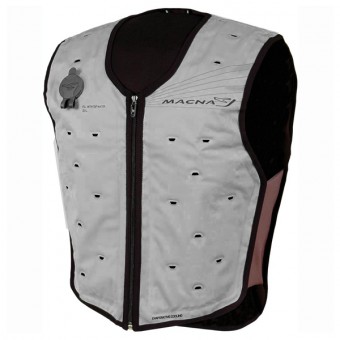 Chaleco moto Macna Dry Cooling Vest Grey Chaleco moto Macna Dry Cooling Vest Grey