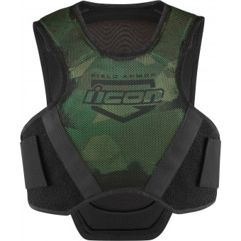 Chaleco moto ICON Field Armor Softcare Vest Green Camo Chaleco moto ICON Field Armor Softcare Vest Green Camo
