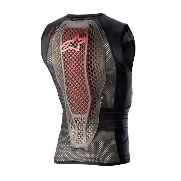 Alpinestars Chaleco de proteccin Nucleon Flex Pro Rojo humo