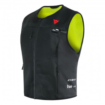 Chaleco moto Dainese Smart Jacket Airbag Lady Black Fluo Yellow