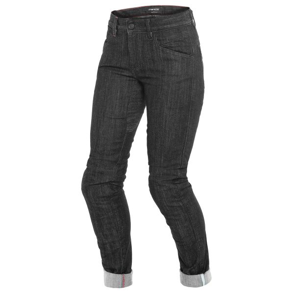 Jeans Dainese Alba Slim Lady Jeans Black Rinsed Jeans Dainese Alba Slim Lady Jeans Black Rinsed