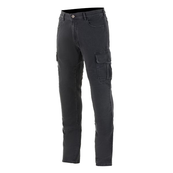 Jeans Alpinestars Barton Cargo Rinse Plus Black