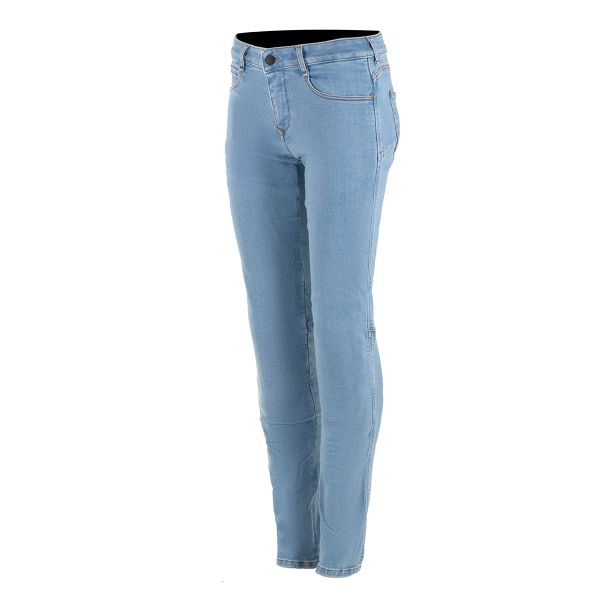 Jeans Alpinestars Daisy V2 Woman Denim Light Blue