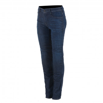 Jeans Alpinestars Daisy V2 Woman Denim Rinse Plus Blue