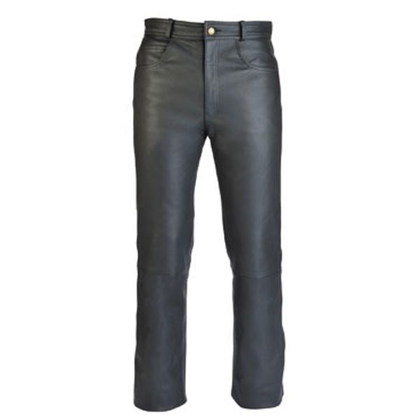 Jeans Soubirac Jean Leather Black